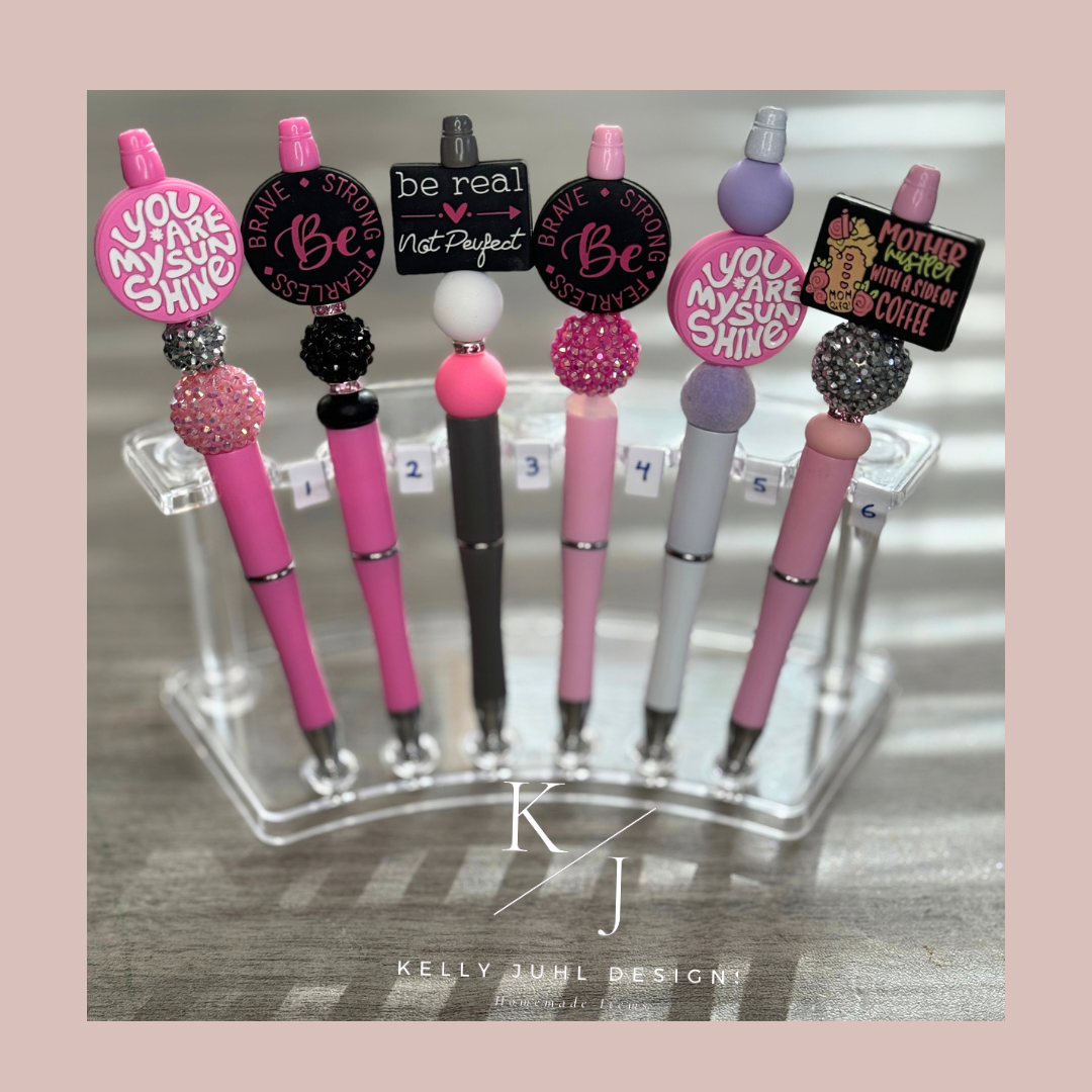 Sayings Beaded Pens