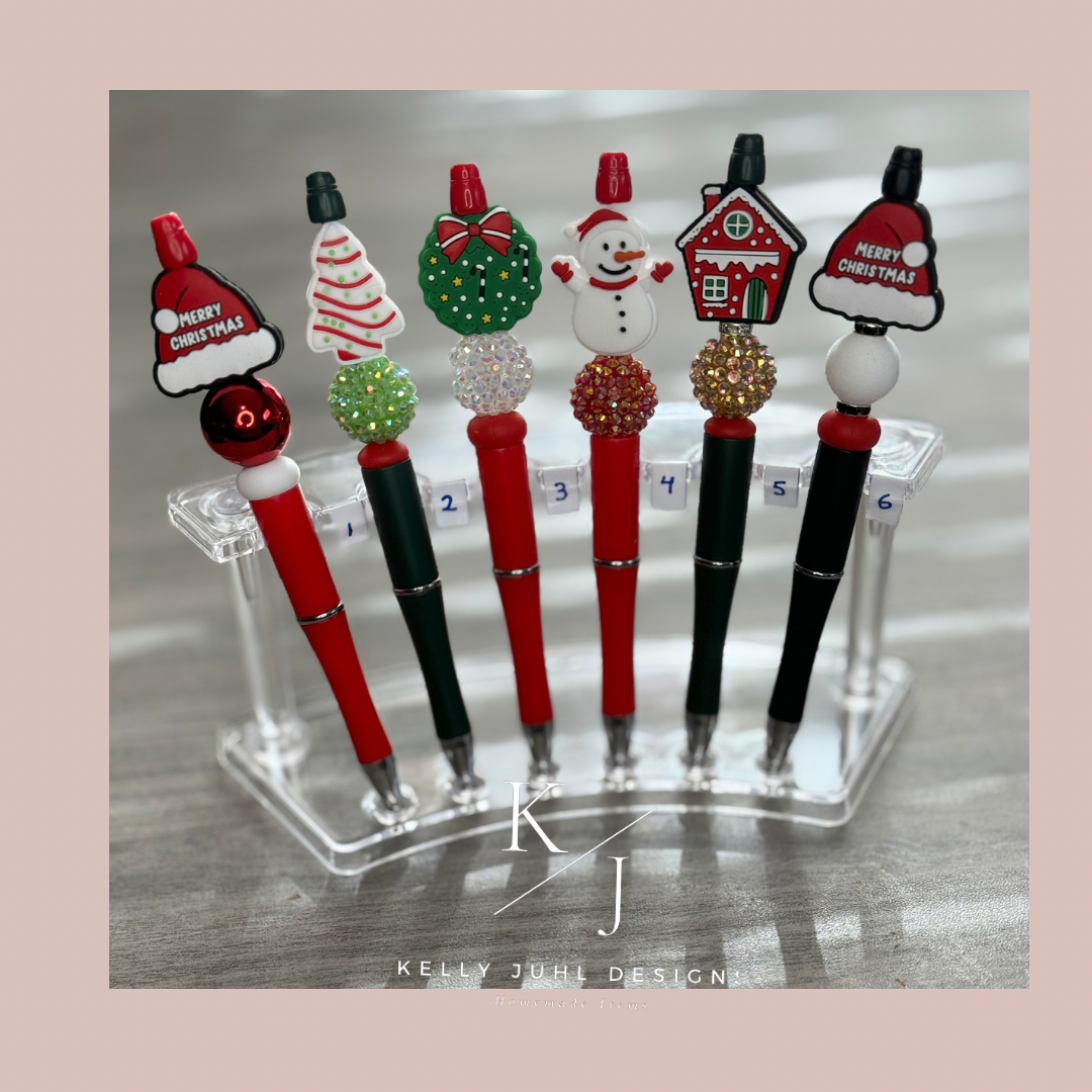 Holiday Beaded Pens