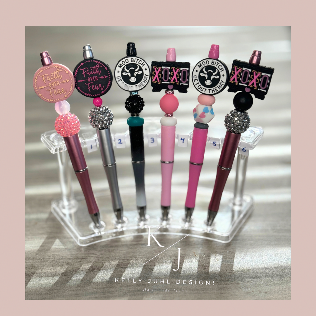 Sayings Beaded Pens