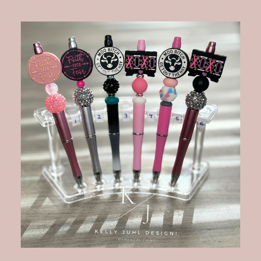 Sayings Beaded Pens