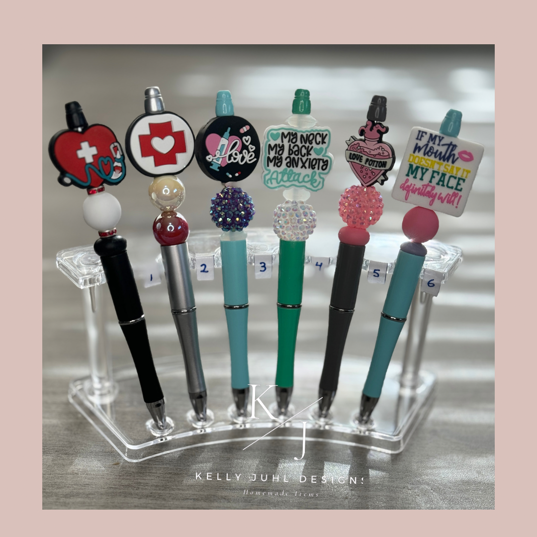 Medical and sayings Beaded Pens