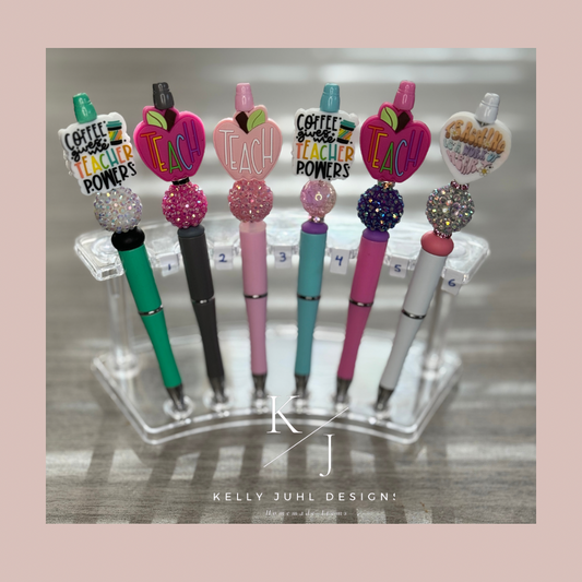 Teacher Beaded Pens